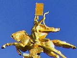 Золотой Всадник, памятник